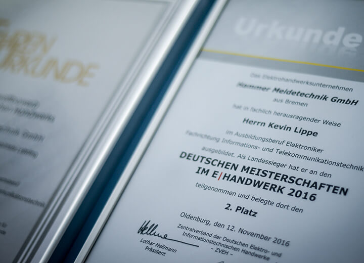 Hammer Meldetechnik - Mit Sicherheit ein gutes Gefühl.